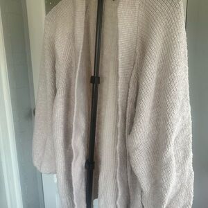 Express Cream Knit Sweater